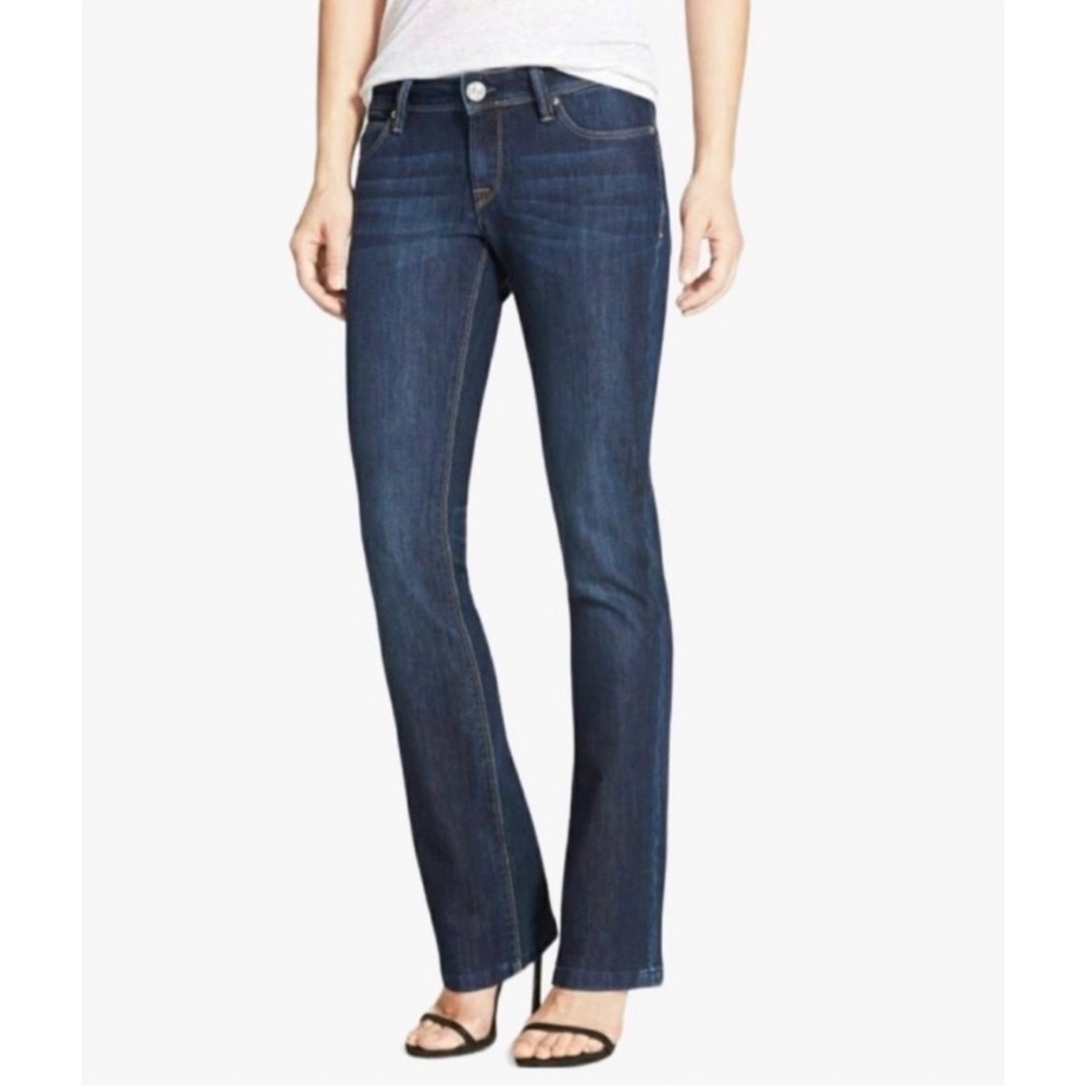 DL1961 Cindy Slim Boot Jeans Dark Stretch Denim Womens Size 30 Classic Capsule